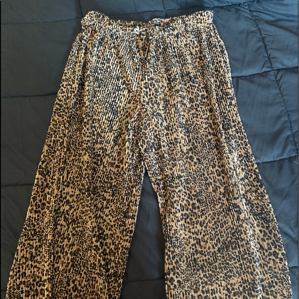 cheetah print pants